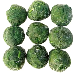 Best Frozen Preparing Chopped box of Spinach Balls Package Leaf Pellet Cut Block Brick cubes Bulk in a box Healthy Price